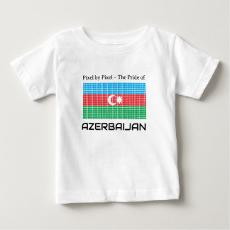 Azerbajdzjans flagga t shirt