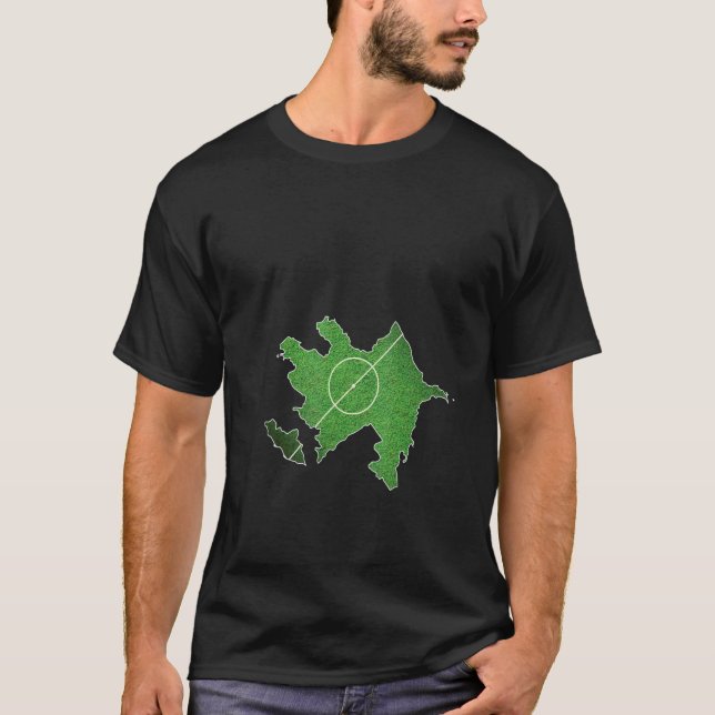 Azerbajdzjans fotbollsdomstol t shirt (Framsida)
