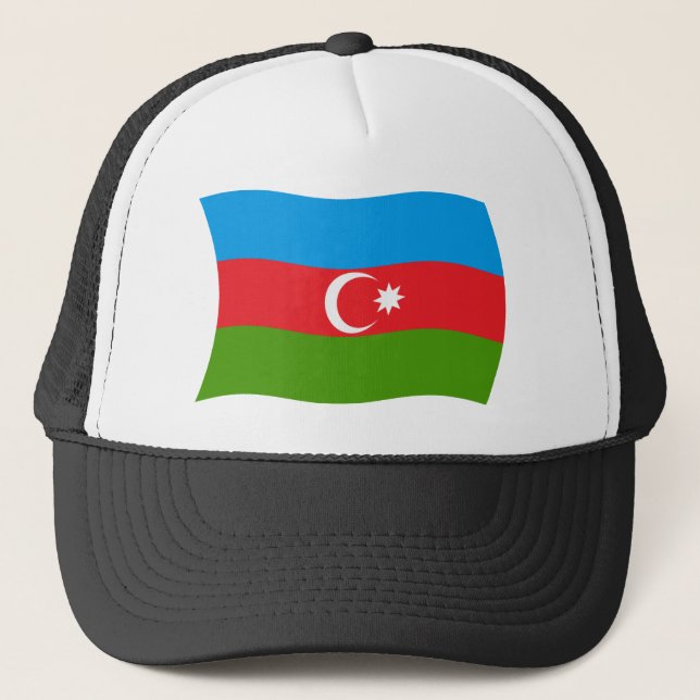 Azerbajdzjansk flagghatt keps (Framsida)