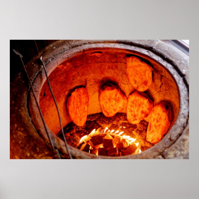 Azerbajdzjansk tandir poster (Framsidan)