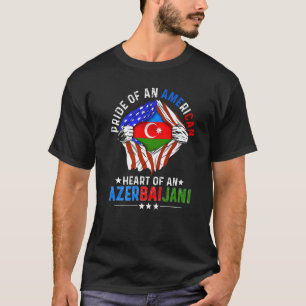 Azerbajdzjanska amerikanska Pridet UtrikesAzerbajd T Shirt