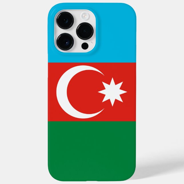Azerbajdzjanska flaggan (Baksida)