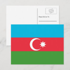 Azerbajdzjanska flaggan, Flagga av Azerbajdzjan Vykort
