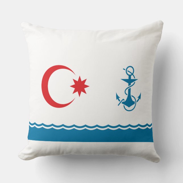 Azerbajdzjanska flottan kudde (Framsida)