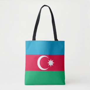 Azerbajdzjanska patriotiska flaggan tygkasse