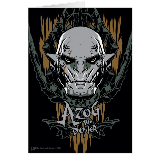 Azg Defiler Hälsningskort (Framsidan)