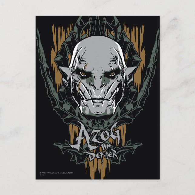 Azg Defiler Vykort (Framsida)