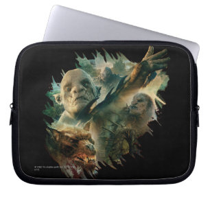 Azg-, Narzug- och Bolg-grafik Laptop Sleeve