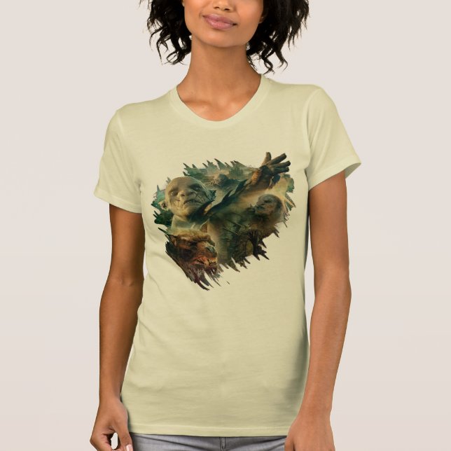 Azg-, Narzug- och Bolg-grafik Tee (Framsida)