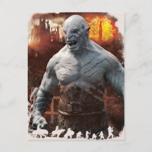 Azg & Orcs Silhouette Graphic Vykort