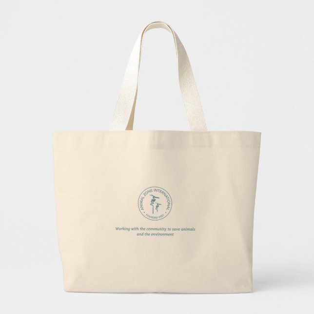 AZI Tote Bag Jumbo Tygkasse (Framsidan)