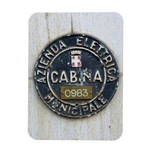 Azienda Electrica Municipale Cabina-Milano, Italie Magnet