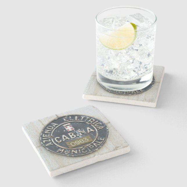 Azienda Electrica Municipale Cabina-Milano, Italie Stenunderlägg (Sidan)