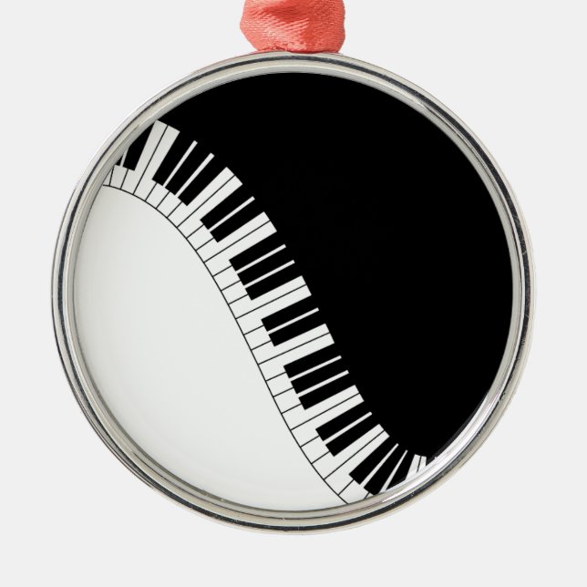 Aziza Tangentbord Instruments Julgransprydnad Metall (Framsidan)