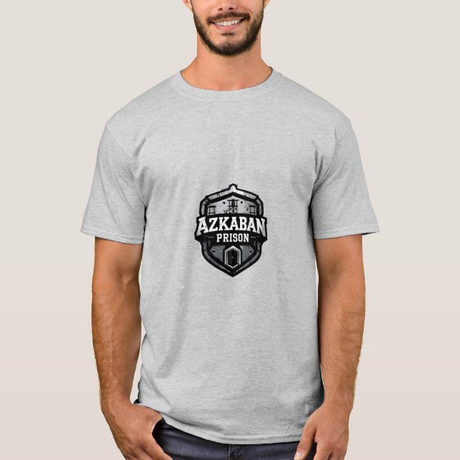 Azkaban Prison Wizard Parody T-Shirt (Framsida)