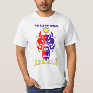 Azkals fotbollskjorta tee shirt