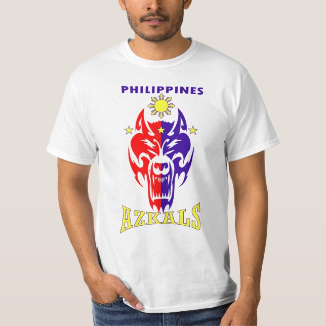 Azkals fotbollskjorta tee shirt (Framsida)