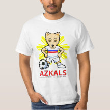 Azkals skjorta - hundmaskot
