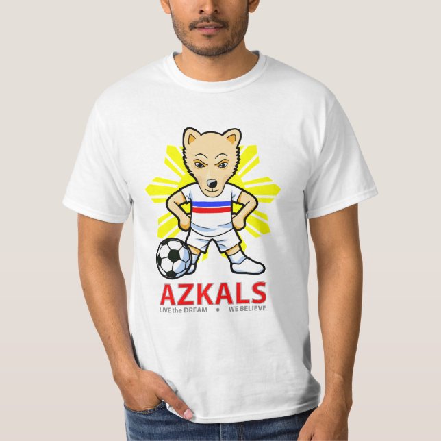 Azkals skjorta - hundmaskot tröja (Framsida)