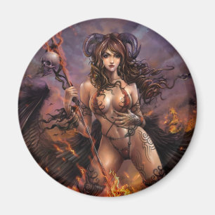 Azmodeus mörk ängel "Charon", magnet