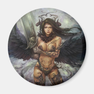 Azmodeus mörk ängel "Sunilda", magnet