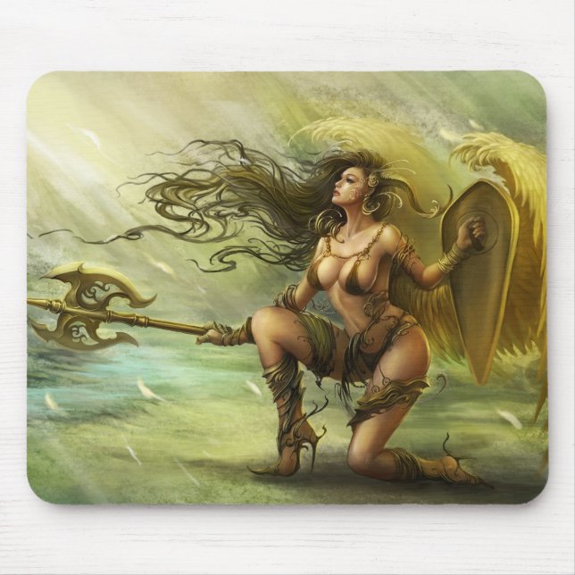 Azmodeus mörk änglar "Gabrielle", Mousepad Musmatta (Framsidan)