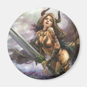 Azmodues mörk änglar "Aldornia", magnet