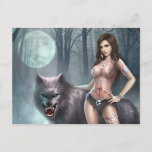 Azmous Lycan Queen, vykort