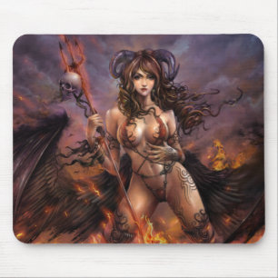 Azmous Mörk Änglar ’Charon’, Mouse Pad Musmatta