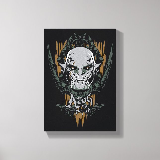 Azog defileren canvastryck (Framsida)