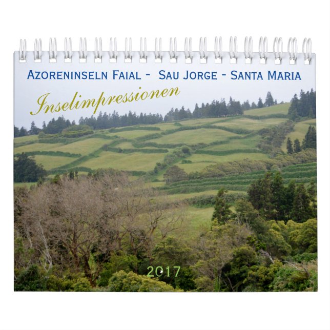 Azoren für Ferien Kalender (Omslag)