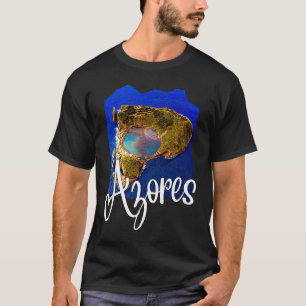 Azorerna Flagga Patriotic Portuguós Roots Azres So T Shirt