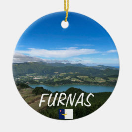 Azorerna: Furnas Jul-Anpassningsbarna Ornament