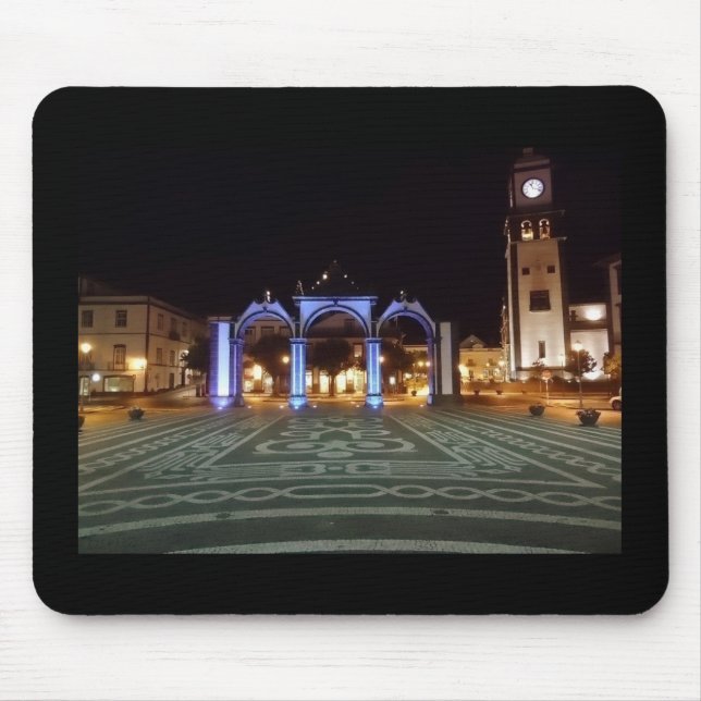 Azorerna (Ponta Delgada) Mousepad Musmatta (Framsidan)