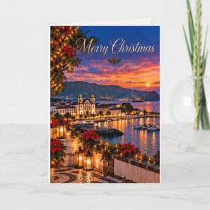 Azorerna Portugal God Jul Helgkort