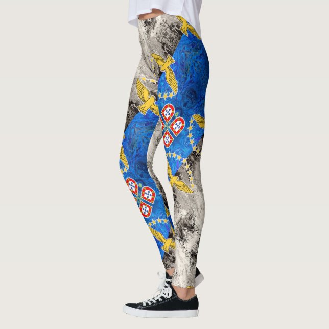 Azorerna, Portugal Leggings (Vänster)