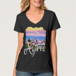 Azorerna Portugal Portugisiska roterna Azorerna So T Shirt