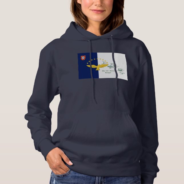 Azorerna, Portugal T Shirt (Framsida)