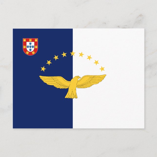 Azorerna, Portugal Vykort (Framsida)