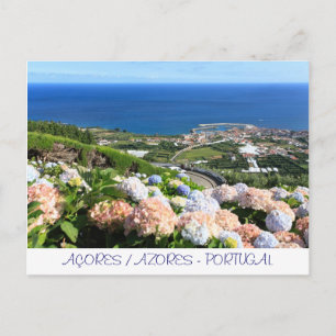 Azorernas landskap vykort