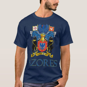 Azorernas nationella Jacka av Arm Design T Shirt