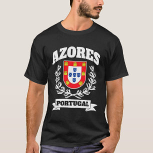 Azorernas ö Portugal Tema Portugals Pride T Shirt