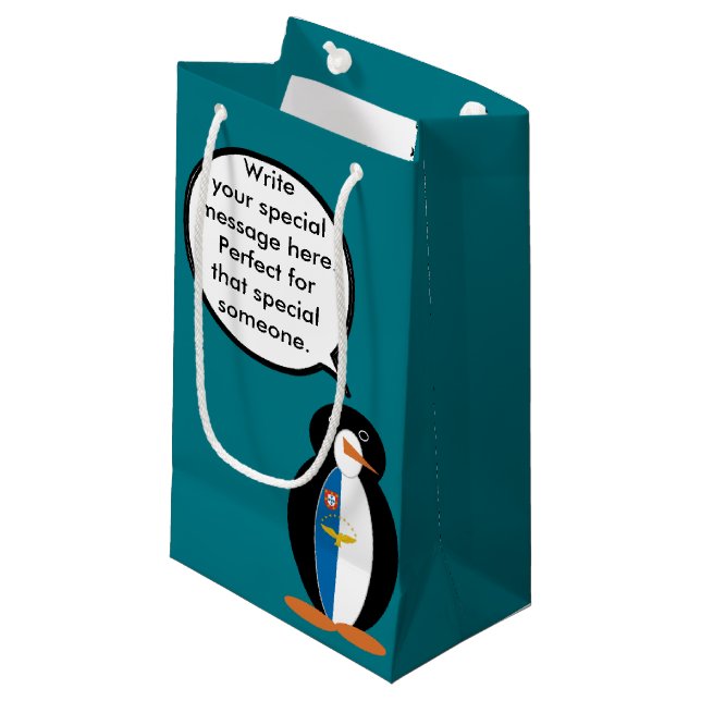Azorernas tal Penguin Personlig (Framsidan Vinklad)