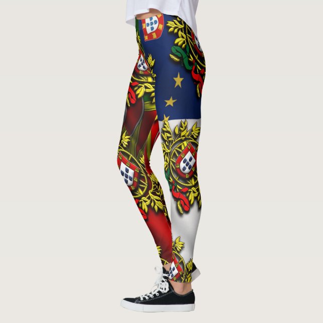 Azorernas utformning leggings (Vänster)
