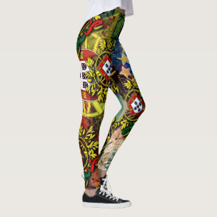Azorernas utformning leggings