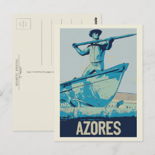 Azorernas valjägare Portugal Vykort