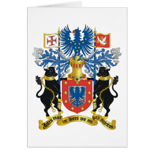 azores emblem hälsningskort