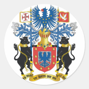azores emblem runt klistermärke