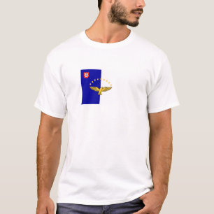 azores flagga t shirt