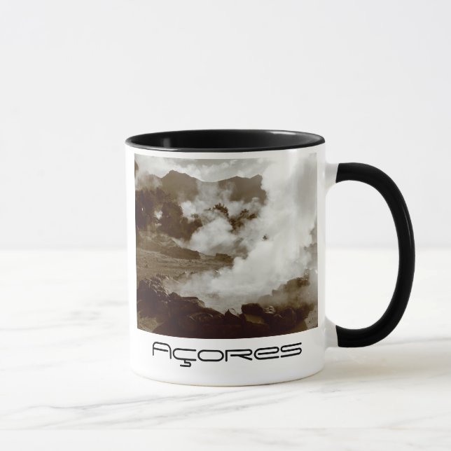 Azores (Furnas) hotspringsmugg Mugg (Höger)